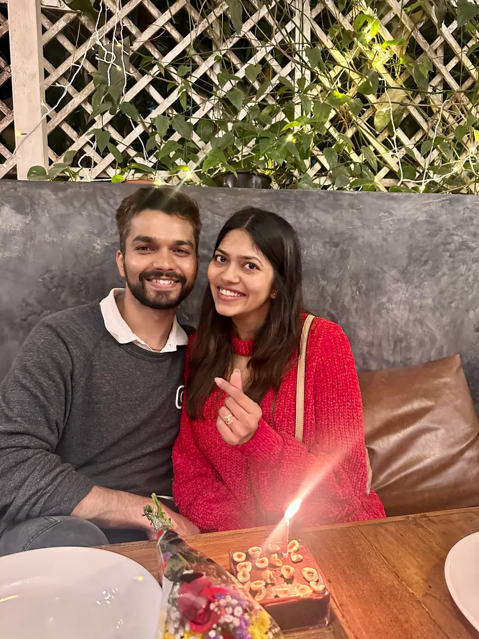 Shubham Patil and Varsha Ranka, founders of Magnolia Orchards